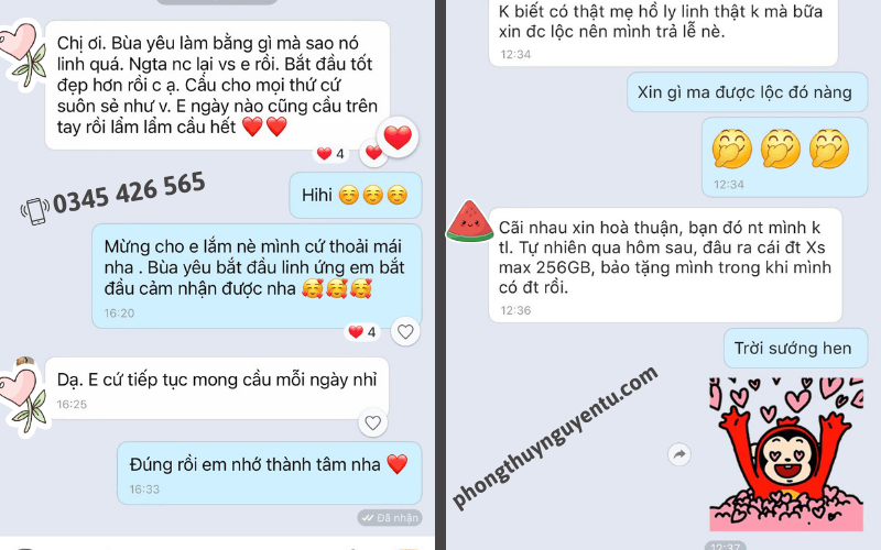 Thầy làm bùa yêu giỏi